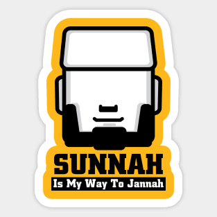 Sunnah Is My Way To Jannah Sticker